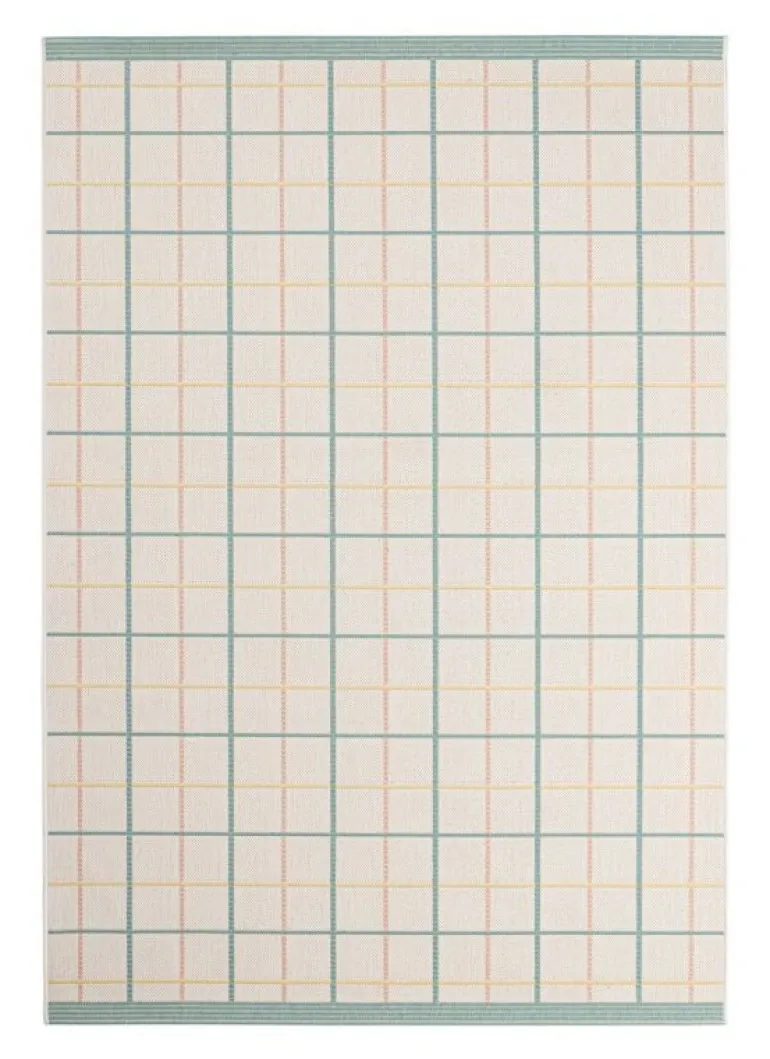 TAPPETO NOUR VERDE BLU GIALLO 200X290