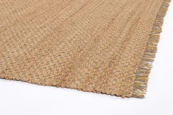 TAPPETO RUANDA MARRONE E COLORI 160X230