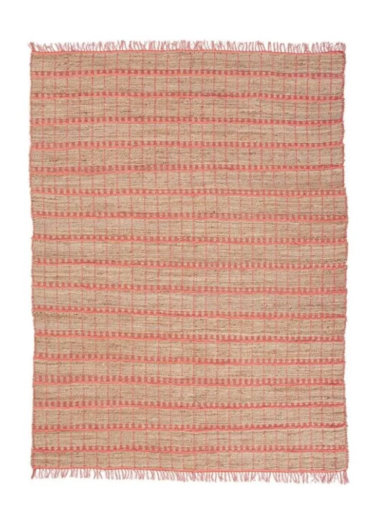 TAPPETO RUANDA MARRONE ROSA 160X230