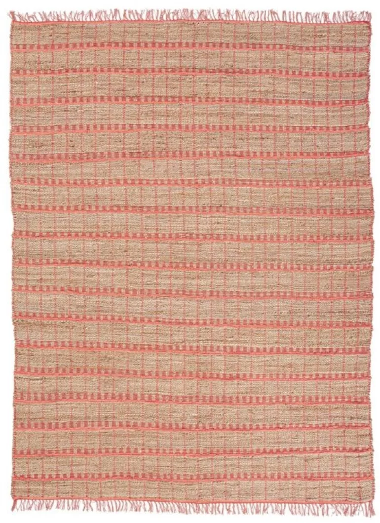 TAPPETO RUANDA MARRONE ROSA 200X300