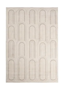 TAPPETO ZINA CREMA GRIGIO 160X230