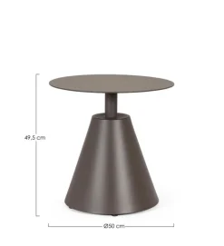 TAVOLINO ALOHA D50 COCOA