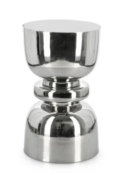 TAVOLINO ANIMESH SHINY NICKEL