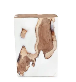 TAVOLINO BIANCO 30X30 - MELTY