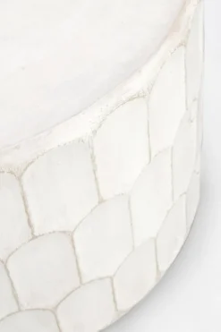 TAVOLINO CAESAR D66 BIANCO