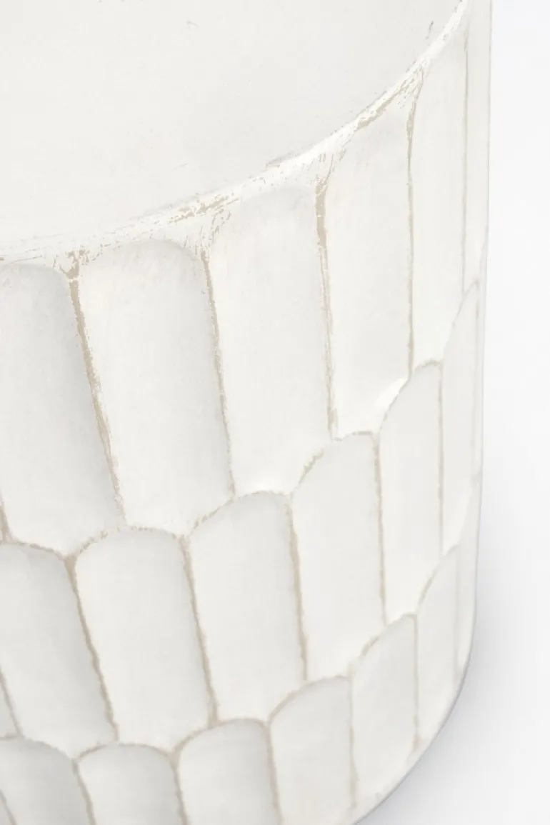 TAVOLINO CAESAR D40.5 BIANCO