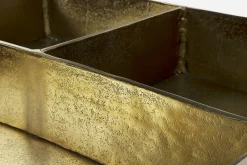 TAVOLINO CON CONTENITORE IN METALLO - MAVILA