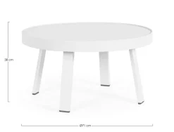 TAVOLINO D71 BIANCO QS20 - SPYRO