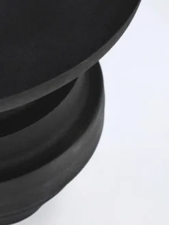 TAVOLINO IN ACCIAIO NERO - AMBA