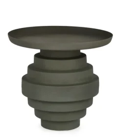 TAVOLINO IN ACCIAIO VERDE - AMBA