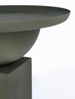 TAVOLINO IN ACCIAIO VERDE - ALKA