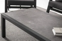 TAVOLINO IN ALLUMINIO ANTRACITE JX55 - KLEDI