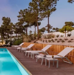 TAVOLINO IN ALLUMINIO BIANCO GK50 - CRUISE