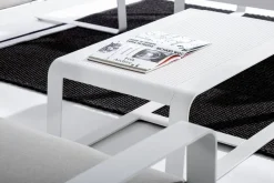 TAVOLINO IN ALLUMINIO BIANCO YK11 - MERRIGAN