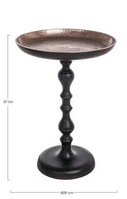 TAVOLINO IN ALLUMINIO D39 - TAHIR