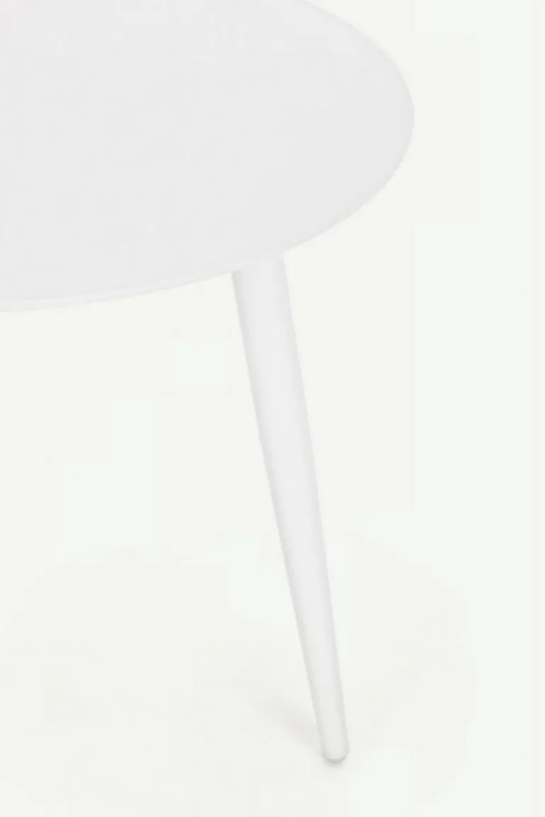 TAVOLINO IN ALLUMINIO D50 BIANCO YK11 - RIDLEY