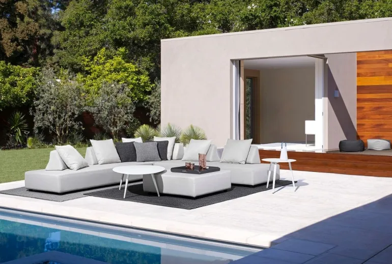 TAVOLINO IN ALLUMINIO D50 BIANCO YK11 - RIDLEY