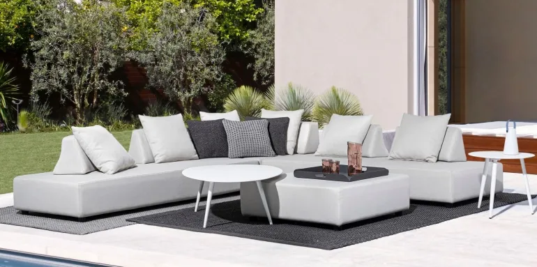 TAVOLINO IN ALLUMINIO D50 BIANCO YK11 - RIDLEY