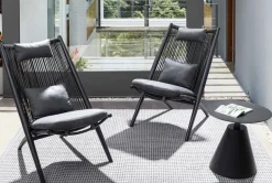 TAVOLINO IN ALLUMINIO D50 NERO XK0Y - ALOHA