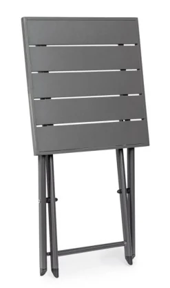 TAVOLINO IN ALLUMINIO GIRGIO SCURO - TAYLOR