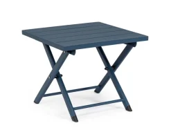 TAVOLINO IN ALLUMINIO NAVY - TAYLOR