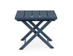 TAVOLINO IN ALLUMINIO NAVY - TAYLOR