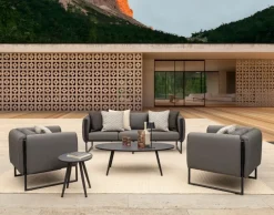 TAVOLINO IN ALLUMINIO 119X58 - SPACE