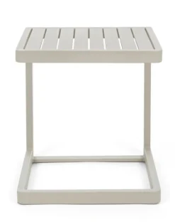 TAVOLINO IN ALLUMINIO 40X40 - KONNOR RASTIN