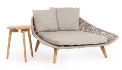 TAVOLINO IN CORDA D45 - TAMIRES