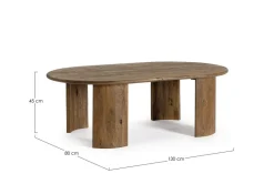 TAVOLINO IN LEGNO BROWN - ORLANDO