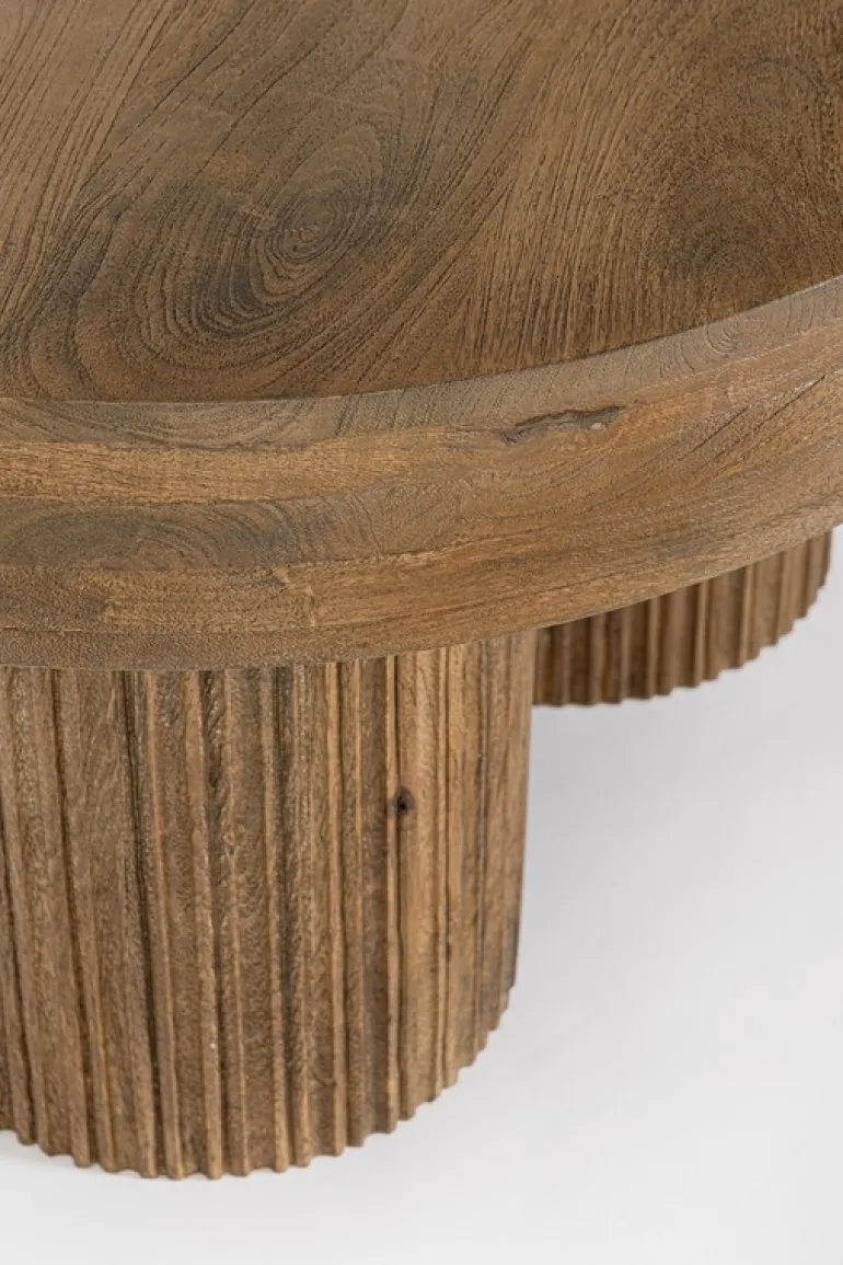 TAVOLINO IN LEGNO BROWN D75 - DACCA