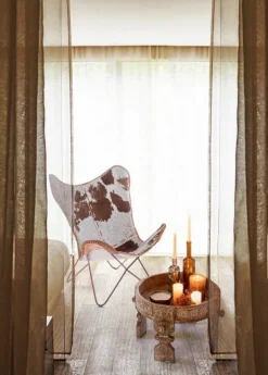 TAVOLINO IN LEGNO D50 NATURALE - YASIR