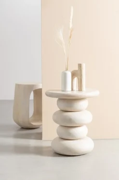 TAVOLINO IN LEGNO NATURALE - LOPEZ