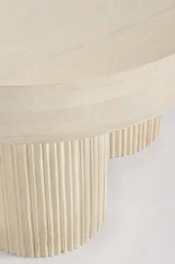 TAVOLINO IN LEGNO NATURALE D75 - DACCA