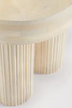 TAVOLINO IN LEGNO NATURALE D45 - DACCA