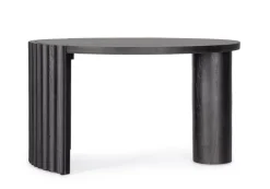 TAVOLINO IN LEGNO NERO D80 - ORISSA