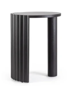 TAVOLINO IN LEGNO NERO D50 - ORISSA