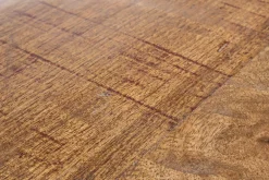 TAVOLINO IN LEGNO RICICLATO BIANCO D90 - LANCASTER