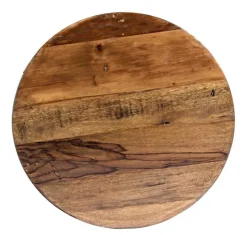 TAVOLINO IN LEGNO RICICLATO GRIGIO D70 - LANCASTER