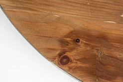 TAVOLINO IN LEGNO RICICLATO BIANCO D70 - LANCASTER