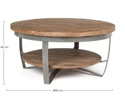 TAVOLINO IN METALLO - NARVIK