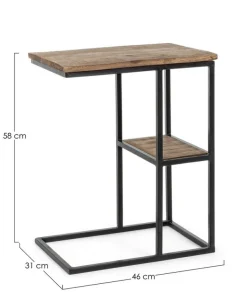 TAVOLINO IN METALLO - WALTON