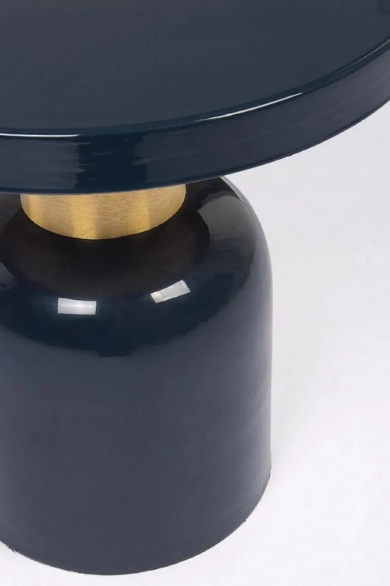 TAVOLINO IN METALLO BLU D41 - NALIMA