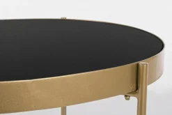 TAVOLINO IN METALLO COLOR ORO - RASHIDA