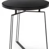 TAVOLINO IN METALLO NERO D50 - ZAIRA