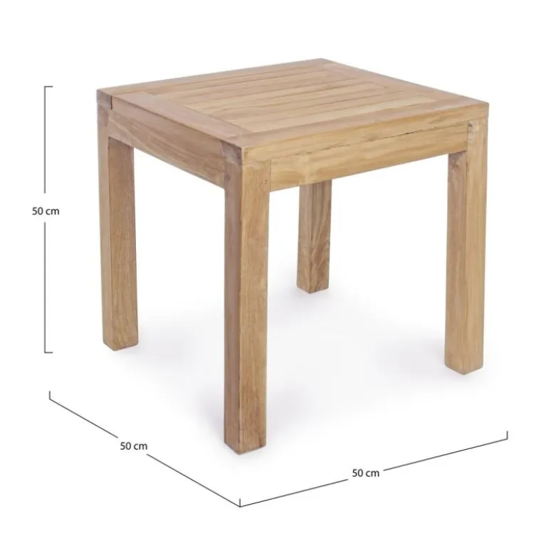 TAVOLINO IN TEAK - QUADRO