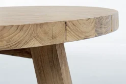 TAVOLINO IN TEAK RICICLATO D80 - BOLIVAR FSC