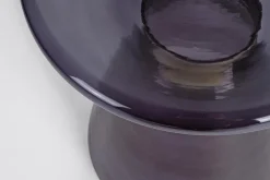 TAVOLINO IN VETRO GRIGIO FUM - AZMIN