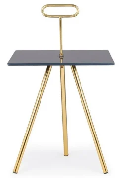 TAVOLINO IN VETRO 40X40 - INESH