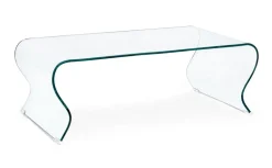 TAVOLINO IN VETRO 120X60 - IRIDE